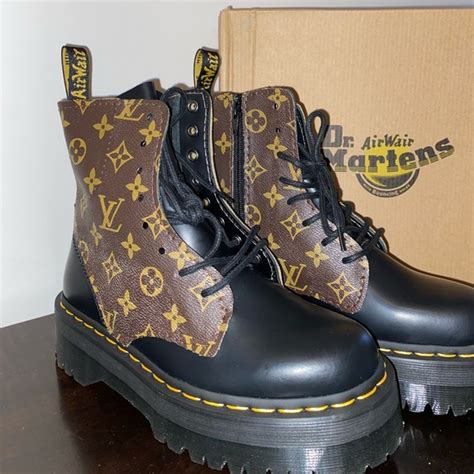 louis vuitton dr marten|HOW TO MAKE: Louis Vuitton x Doc Marten custom .